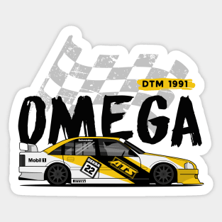 Omega evo 500 DTM 1991 Sticker